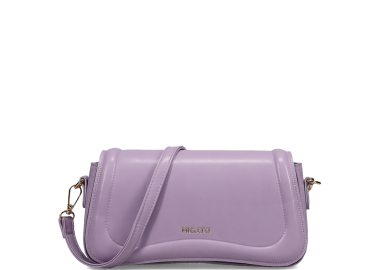 Λιλά τσάντα ώμου - MIGATO - 