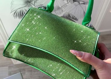 LIME ΤΣΑΝΤΑ ΧΕΙΡΟΣ ΜΕ ΣΤΡΑΣ- MILANI - sense-shop - 