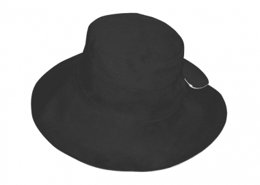 Λινό γυναικείο καπέλο πλατύγυρο - STAMION - 