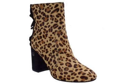 LIU JO Γυναικεία Μποτάκια S68043 Pony λεοπάρ - Liu-Jo - 