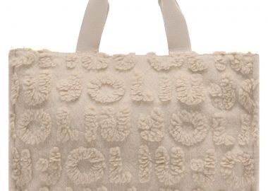 LIU JO μπεζ shopping bag 2F5027 LOGO - Liu Jo - 