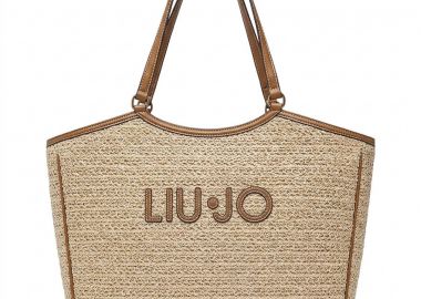 LIU JO ψάθινη τσάντα ώμου AA6208 - Liu Jo - 