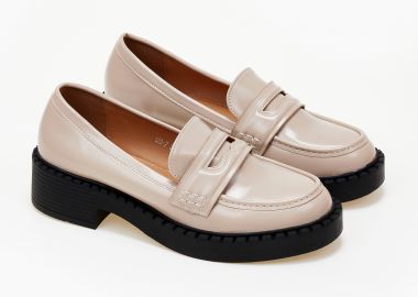 Loafers basic - Μπεζ - Issue - 