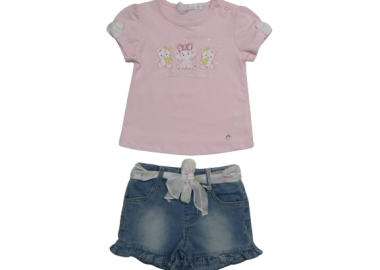 LOLETA ΠΑΙΔΙΚΟ ΣΕΤ ΜΕ ΤΖΙΝ ΣΟΡΤΣ 1149 - μπλε ΜΠΛΕ - OEM - 