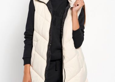 Long fit αμάνικο puffer τζάκετ - FUNKY BUDDHA - 