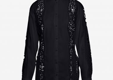 Long Sleeved Shirt in Black - Cutcuutur - 