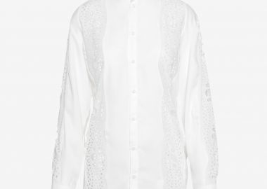 Long Sleeved Shirt in White - Cutcuutur - 