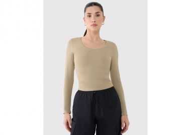 Longsleeve slim smooth women's 4F 4FRSS25TLONF51183S - 4f - 