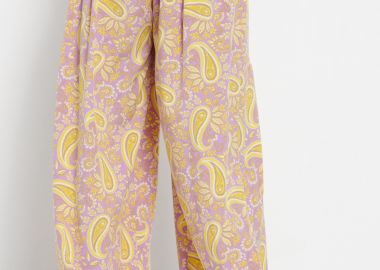 Loose fit εμπριμέ παντελόνα - FUNKY BUDDHA - 