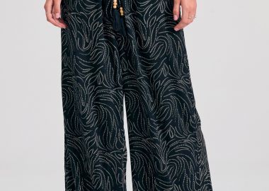 Loose fit εμπριμέ παντελόνα σε boho look - FUNKY BUDDHA - 