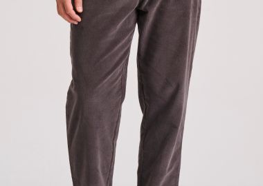 Loose fit garment dyed κοτλέ παντελόνι - FUNKY BUDDHA - 