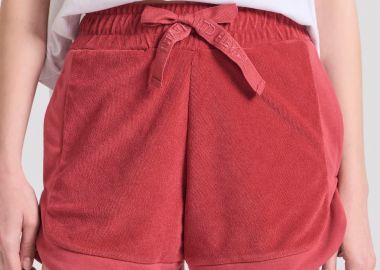 Loose fit γυναικείο πετσετέ σορτς - FUNKY BUDDHA - 