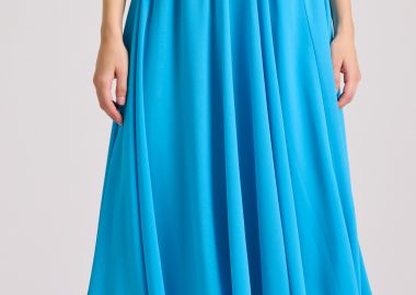 Loose fit μίντι φούστα σε άλφα γραμμή - FUNKY BUDDHA - 