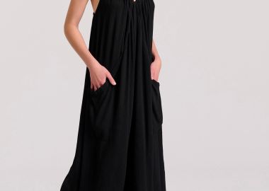 Loose fit ολόσωμη φόρμα από βισκόζη - FUNKY BUDDHA - 