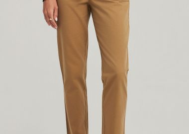 Loose fit παντελόνι από Lyocell & Βαμβάκι - FUNKY BUDDHA - 