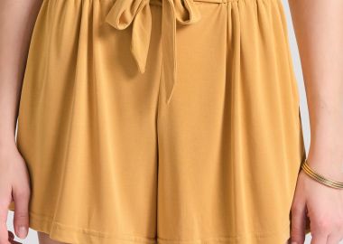 Loose fit σορτς με δέσιμο μπροστά - FUNKY BUDDHA - 