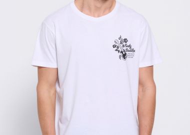Loose fit t-shirt με τύπωμα - FUNKY BUDDHA - 