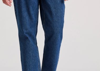 Loose fit τζιν παντελόνι με destroyed effects - FUNKY BUDDHA - 