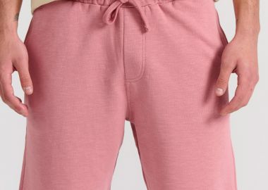 Loose tapered fit αθλητική βερμούδα σε vintage look - FUNKY BUDDHA - 