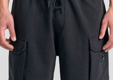 Loose tapered fit αθλητική cargo βερμούδα - FUNKY BUDDHA - 