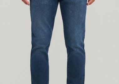 Loose tapered fit τζιν παντελόνι - FUNKY BUDDHA - 