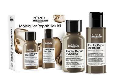 Loreal Professionnel Absolut Repair Molecular Mini Duo Kit Μοριακής Επανόρθωσης Για Ταλαιπωρημένα Μαλλιά - Summer Essentials - 
