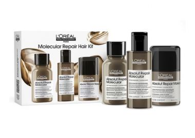 Loreal Professionnel Absolut Repair Molecular Mini Trio Kit Μοριακής Επανόρθωσης Για Ταλαιπωρημένα Μαλλιά - Summer Essentials - 