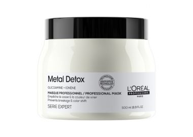 LOreal Professionnel Serie Expert Metal Detox Μάσκα Απομάκρυνσης Και Προστασίας Από Τα Μεταλλικά Στοιχεία 500ml - L’Oreal Professionnel - 