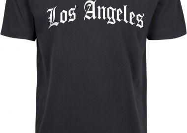 Los Angeles Wording Tee MT Men MT2505-00155 navy - Mister Tee - 