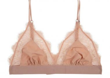 Love Stories γυναικείο bralette με floral δαντέλα μονόχρωμο 