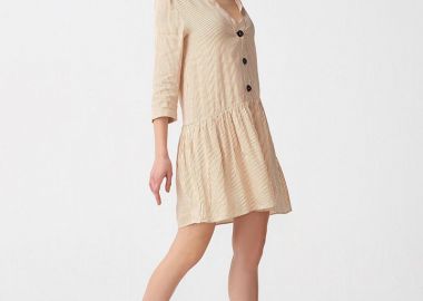 Luae ριγέ φόρεμα - SOU - 