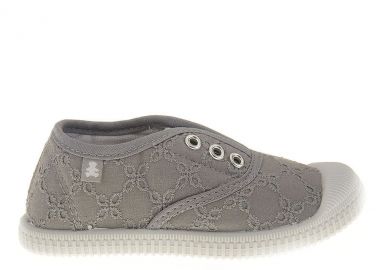 LULU CASTAGNETTE Zestou Πάνινο Loafer Slip-on 28-35 - ΓΚΡΙ - Lulu Castagnette - 
