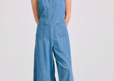 Lyocell blend τζιν ολόσωμη φόρμα - FUNKY BUDDHA - 