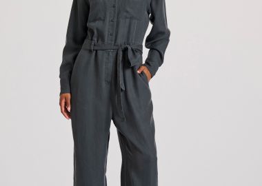 Lyocell garment dyed ολόσωμη φόρμα - FUNKY BUDDHA - 