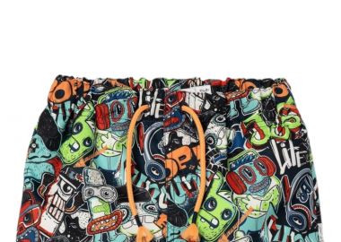 Μαγιό Βερμούδα Name It Nmmzatoon 13226627-Pool Blue-Cartoon Αγόρι - Name It - 