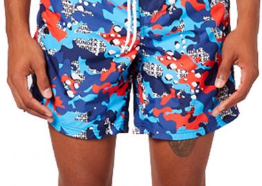 Μαγιό Βερμούδα Sundek Printed M665BDRT4WC-760WC Ανδρικό - Sundek - 