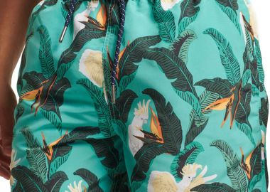 Μαγιό Βερμούδα Superdry Vintage Hawaian M3010193A-5XT Ανδρικό - Superdry - 