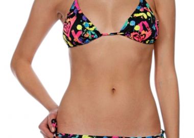 Μαγιό Μπικίνι Roxy Roxy Out Logo Print XIWSM011-ROXY OUT BLK Γυναικείο - Roxy - 