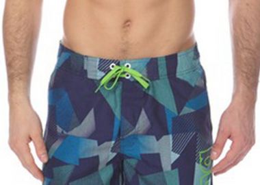 Μαγιό Μπόξερ Arena Geometrical Long 000632-706 Ανδρικό - Arena - 