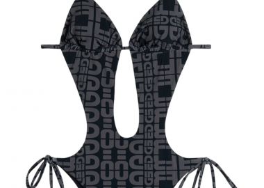 Μαγιό Ολόσωμο Freddy Aop Logo FRY1WOP04-BLACK Γυναικείο - Freddy - 