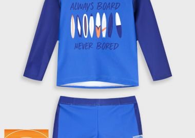 Μαγιό Uv προστασίας - Μπλε 32-226150-8 - energiers - 