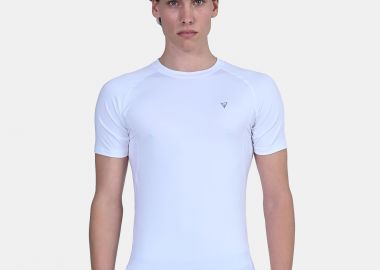 MAGNETIC NORTH MEN'S COMPRESSION T-SHIRT ΑΣΠΡΟ - MAGNETIC NORTH - 