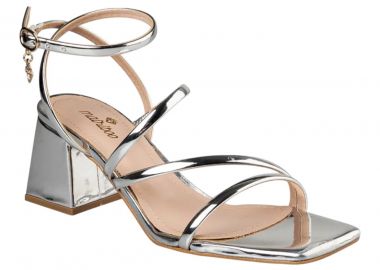 Mairiboo by Envie Shoes Γυναικεία Πέδιλα M03-19971-21 Ασημί MINI ELECTRICITY - Envie Shoes - 