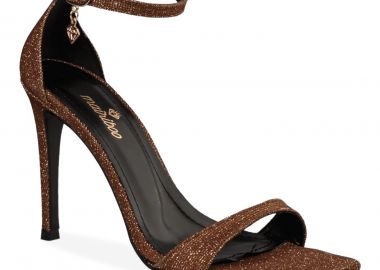 Mairiboo by Envie Shoes Γυναικεία Πέδιλα M03-20931-59 Χρυσό STILETTOS - Mairiboo - 