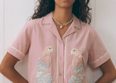 Maison Labiche γυναικείο πουκάμισο oversized 
