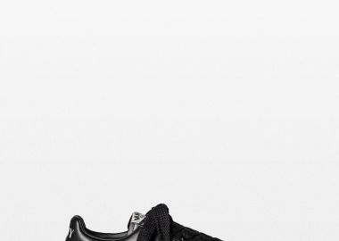 MAISON MIHARA YASUHIRO Ανδρικό Μαύρο Blakey Leather Low Cut Sneakers - MAISON MIHARA YASUHIRO - 