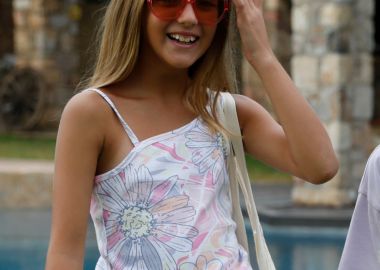 Μακό φλοράλ μπλούζα - ΕΜΠΡΙΜΕ 16-223251-5 - energiers - 