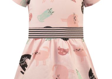 Μακό φόρεμα με ζωάκια - ΕΜΠΡΙΜΕ 15-223344-7 - energiers - 