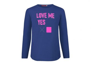 Μακό μπλούζα με τύπωμα - ΙΝΤΙΓΚΟ 16-120271-0-5 - energiers - 