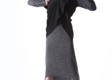 Μακρύ Πλεκτό Φόρεμα -  - 